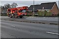 ST3090 : Mobile crane on the A4051 Malpas Road, Newport by Jaggery