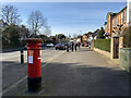 SP2865 : Priority postbox CV34 126, Coten End, Warwick by Robin Stott