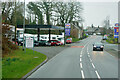 SH6139 : A487 Penrhyndeudraeth, Esso Park Road Garage, by David Dixon