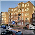 SP0585 : Modernist apartment blocks, George Road, Edgbaston by A J Paxton