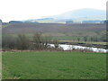 NS9837 : The River Clyde near Thankerton by M J Richardson