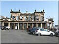 NT2385 : Old station building, Forth Place, Burntisland by Oliver Dixon