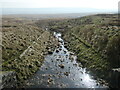 SD9916 : Overflow channel, Green Withens catchwater drain by Christine Johnstone