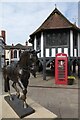 SO7225 : Newent Market Square by Philip Halling