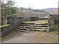 NN9258 : Viewpoint near site of Old Clunie Bridge by Jim Barton