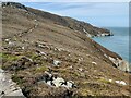 SH2283 : Wales Coast path along the Holy Island coastline by Mat Fascione