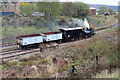 SO2309 : Demonstration coal train (empty) on Blaenavon's Heritage Railway by Chris Allen