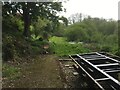 SS5934 : Lynton & Barnstaple Railway - Disused Trackbed at Snapper by Barrie Cann