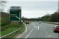 SX5655 : Devon Expressway, Deep Lane Junction by David Dixon