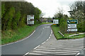 SX6255 : Eastbound A38, Exit for Ivybridge by David Dixon