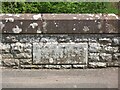 NY3239 : Plaque, Caldbeck Bridges by Adrian Taylor