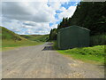 NT5157 : Shed on the road to Kelphope by M J Richardson