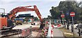 SU1405 : Replacing the A31 westbound bridges at Ringwood by Peter Facey