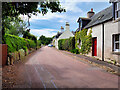 NH8449 : Cawdor Village, Back Street by David Dixon