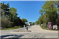 SX8675 : Clay Pits Way  entry to Heathfield landfill site  by Robin Stott