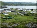 NM7317 : Easdale - Village from the hill by Rob Farrow