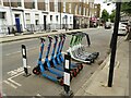 TQ3082 : E-scooter hire, Guilford Street by Stephen Craven