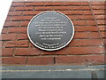 SP8113 : Plaque on building in Market Square, Aylesbury by David Hillas