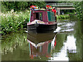 SK1115 : Cruising on the Trent and Mersey Canal, Staffordshire by Roger  D Kidd