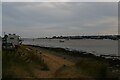 TM3338 : Deben estuary approaching Bawdsey Quay by Christopher Hilton