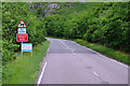 NG9517 : A87 Old Military Road in Glen Shiel by David Dixon