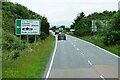 NG6924 : Isle of Skye, Sign for the Kyle Rhea Ferry by David Dixon