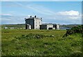 NM1554 : Coll - New Breachacha Castle across the fields by Rob Farrow