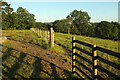 SO7546 : Fence, Wyche Way by Derek Harper