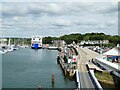 SZ3395 : Lymington - Ferry Terminal by Rob Farrow