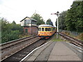 TL1898 : Swedish diesel railcar approaching Peterborough Nene Valley station by Paul Bryan