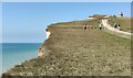 TV5695 : Clifftop near the Belle Tout Lighthouse by Mat Fascione