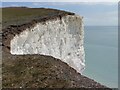 TV5695 : Chalk cliff near Beachy Head by Mat Fascione