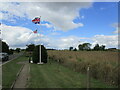 SP9589 : Roadside memorial to 401st Bombardment Group H by Jonathan Thacker