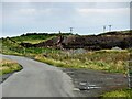 NG3864 : A855 above Uig by David Dixon