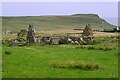 NG3870 : Derelict Cottage at Kilvaxter by David Dixon