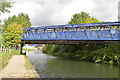 SJ7995 : Railway Bridge over Bridgewater Canal by N Chadwick