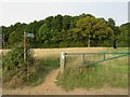 TL3121 : Public footpath near Stevenage by Malc McDonald