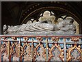 NZ2742 : Durham Cathedral - Tomb of Bishop Hatfield by Rob Farrow