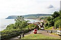 NZ9505 : At Robin Hood's Bay by Jeff Buck