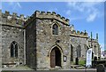 SH6076 : South door, SS Mary and Nicholas Church, Beaumaris by Bill Harrison