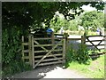 SD3097 : Gates on The Cumbria Way by Adrian Taylor