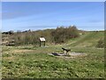 SJ8047 : Corner of the plateau, Silverdale Country Park by Jonathan Hutchins