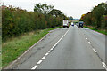 SK9874 : Layby on the Eastbound A15 near Lincoln by David Dixon