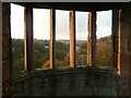 NZ0416 : View through the oriel window, Barnard Castle by Humphrey Bolton