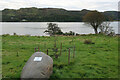 NM8227 : Newly planted woodland, Kerrera by Hugh Venables