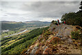 SH7866 : The viewpoint at Cadair Ifan Coch by Andy Waddington