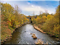 SD8012 : River Irwell (downstream) at Burrs Country Park by David Dixon