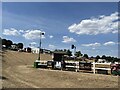 SO7922 : By the outdoor arena at Hartpury by Jonathan Hutchins