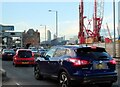 TQ3979 : A busy Blackwall Tunnel Approach Road by Steve Daniels