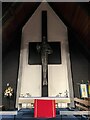 SJ8543 : Altar and cross in St James the Great, Clayton by Jonathan Hutchins